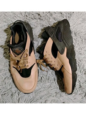 Nike Air Huarache Toadstool Brown Black Men Size 11 Sneakers DH8143-200